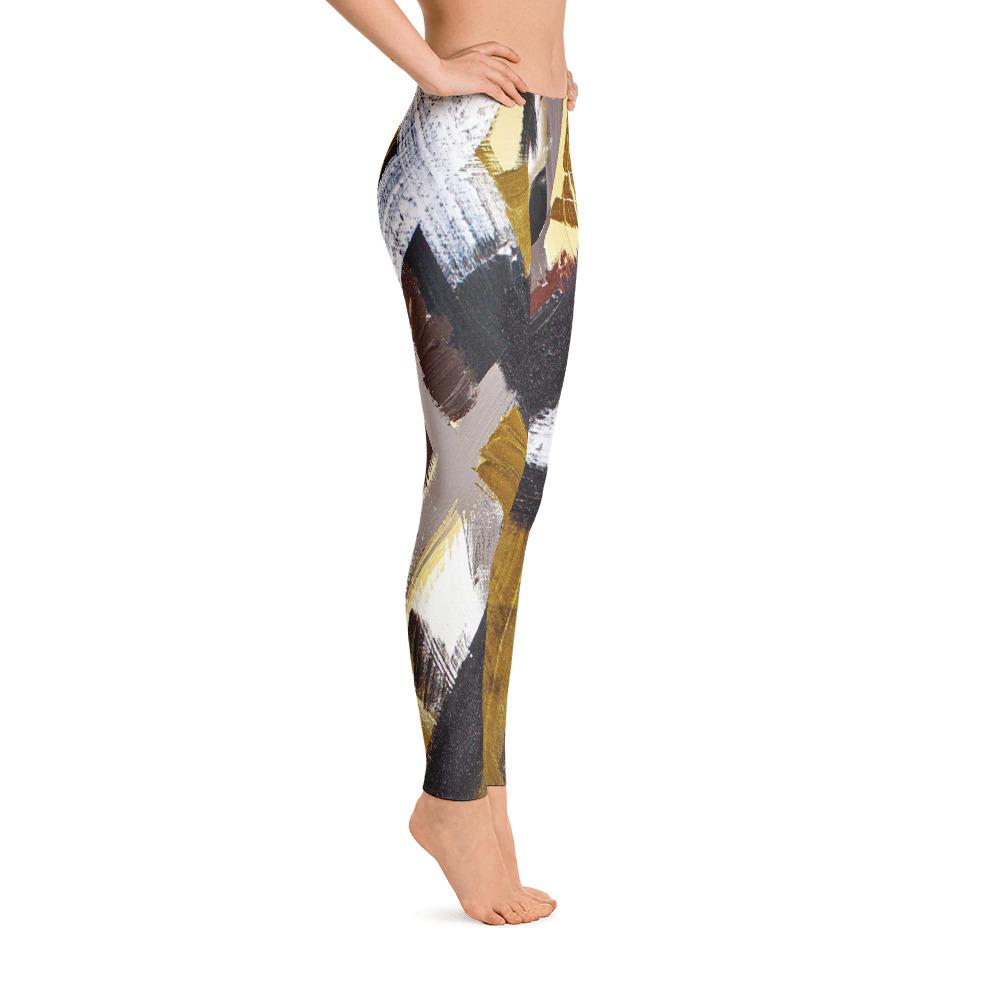 Gold Dust Yoga Leggings - Avocadista